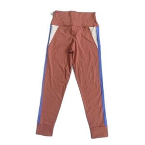 nwt aerie offline goals colorblock hiker 7/8 leggings large women's